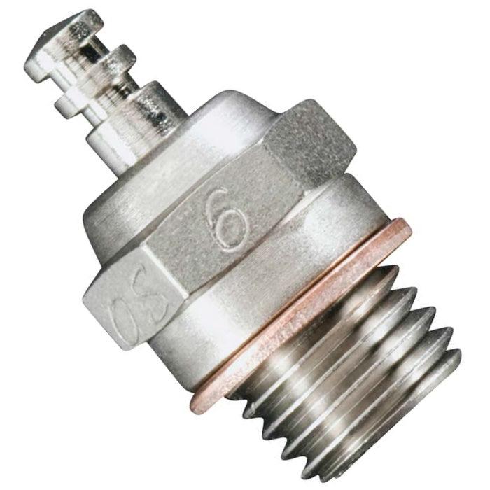 O.S. 71605300 #6 A3 Glow Plug Hot Air