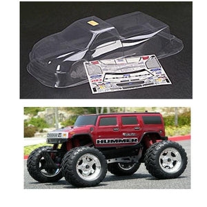 HPI Racing 7165 Hummer H2 Clear Body 200mm Wheely King 4x4 / E-Savage