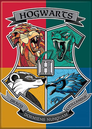 Little Shop of Magic Harry Potter: Hogwarts Crest Magnet — Toys and Collectible