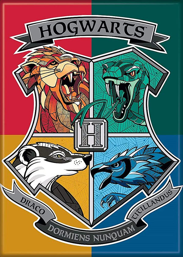 Little Shop of Magic Harry Potter: Hogwarts Crest Magnet — Toys and Collectible