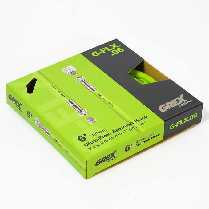 Fusion Scale Hobbies Grex 6' ULTRA-FLEX® Airbrush Hose with Universal Fittings