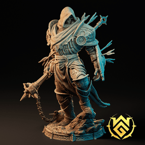 Braindead Bulwark – Undead Paladin Miniature & Bust