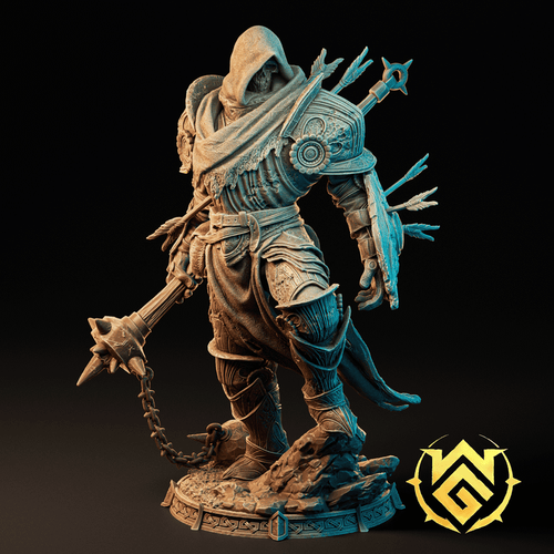 Braindead Bulwark – Undead Paladin Miniature & Bust