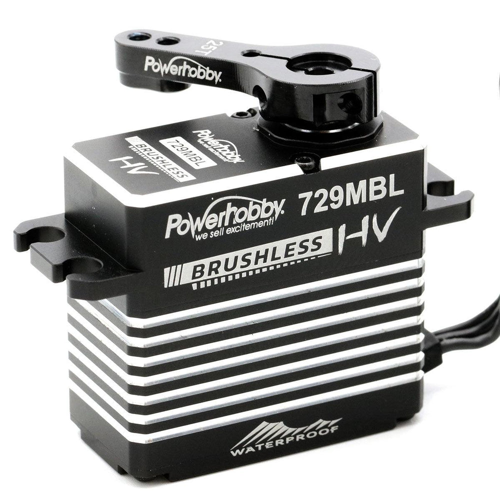 Powerhobby 729MBL HV Waterproof Brushless Steel Gear Servo / Aluminum Case