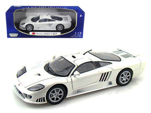 Saleen S7 White 1/18 Diecast Model Car by Motormax — physical