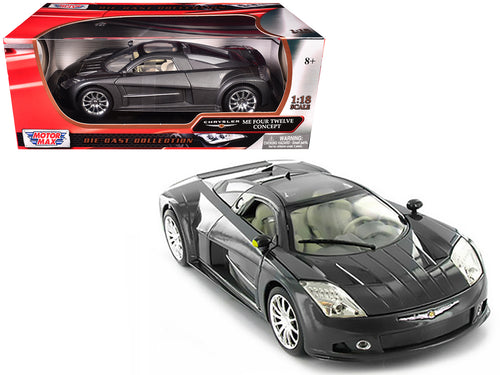 Chrysler Me Four Twelve Concept Car Grey 1/18 Diecast Model Car by Motormax — physical