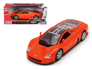 Volkswagen Nardo W12 Show Car Orange 1/18 Diecast Model Car by Motormax — physical