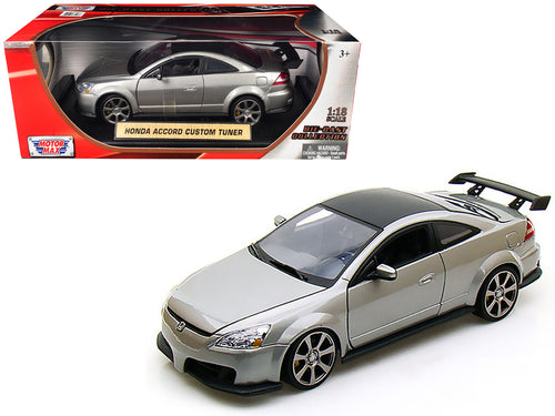 2003 Honda Accord Gray Metallic 1/18 Diecast Model Car by Motormax — physical