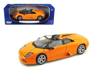 Lamborghini Murcielago Roadster Orange 1/18 Diecast Model Car by Motormax — physical