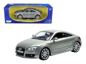 2007 Audi TT Coupe Grey 1/18 Diecast Car Model by Motormax — physical
