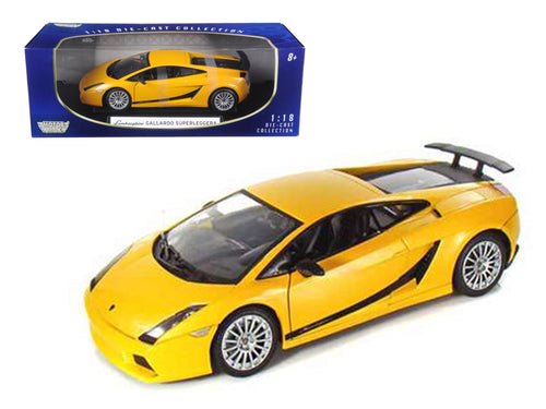 Lamborghini Gallardo Superleggera Orange 1/18 Diecast Model Car by Motormax — physical