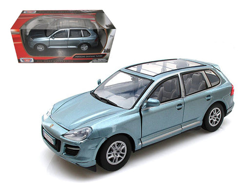 Porsche Cayenne Turbo Grey 1/24 Diecast Car Model by Motormax — physical