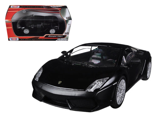 Lamborghini Gallardo LP-560-4 Matt Black 1/24 Diecast Car Model by Motormax — physical