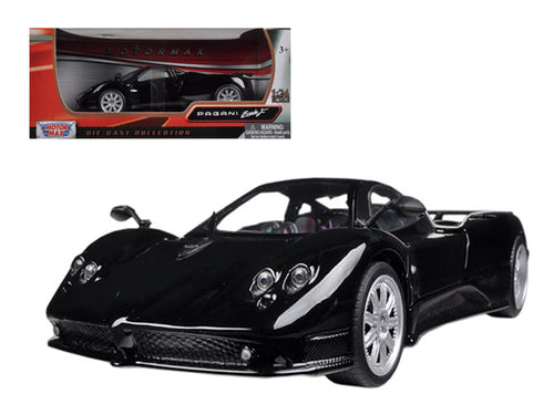 Pagani Zonda F Black 1/24 Diecast Car Model by Motormax — physical