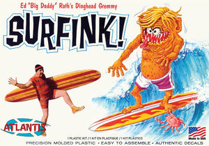 Black Forest® Hobby Supply Co Atlantis Models 1306 Ed Big Daddy Roth Dinghead Gremmy Surfink 7" Tall (formerly — Sci-Fi &