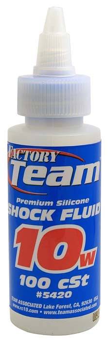 Associated 5420 Silicone Shock Fluid Oil 10 Weight 2 oz