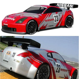 HPI 7385 Nissan 350Z NISMO GT Race Clear Body 190mm Sprint 2 Sport / Flux /Drift