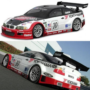 HPI Racing 7452 BMW M3 GT Clear Body 200mm NItro 3 Evo / Sprint 2 / Rally