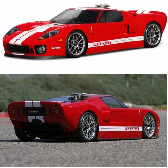 HPI Racing 7495 2005 Ford GT Clear Body 200mm/WB255mm Sprit 2 / Drift / Flux