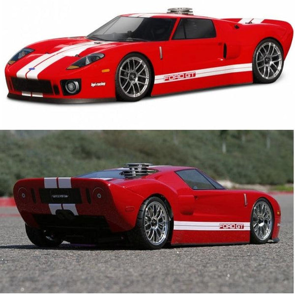 HPI Racing 7495 2005 Ford GT Clear Body 200mm/WB255mm Sprit 2 / Drift / Flux