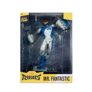 Marvel Rivals Mr. Fantastic 1:6 Scale Posed Figure with Scene and Comic