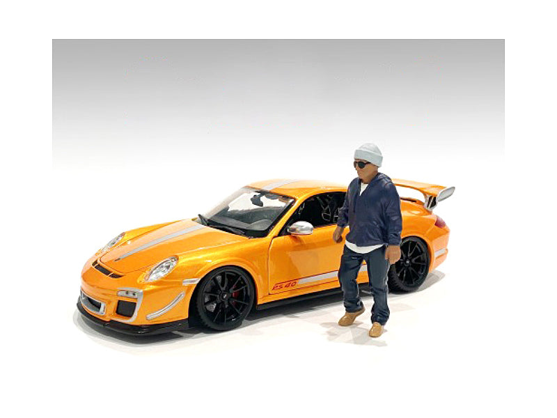 "Car Meet 1" Figurine IV for 1/18 Scale Models by American Diorama — Scale Model Accessories