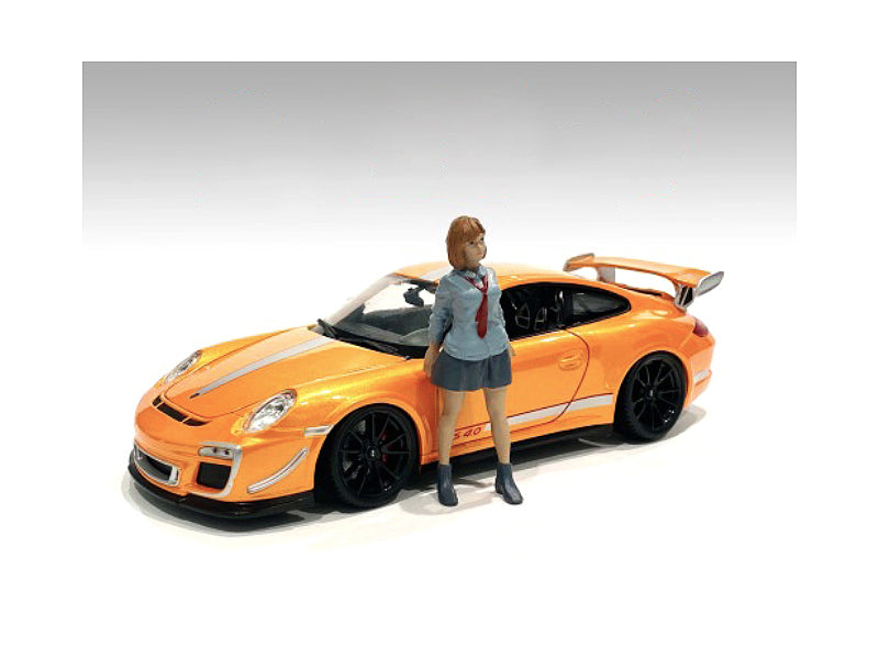"Car Meet 1" Figurine V for 1/24 Scale Models by American Diorama — Scale Model Accessories