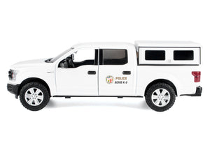2019 Ford F-150 Lariat Crew Cab Pickup Truck "Los Angeles Police Department Bomb Squad" White "Law Enforcement and Public Service" Series 1/27 Diecast Model Car by Motormax