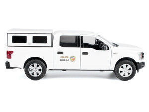 2019 Ford F-150 Lariat Crew Cab Pickup Truck "Los Angeles Police Department Bomb Squad" White "Law Enforcement and Public Service" Series 1/27 Diecast Model Car by Motormax