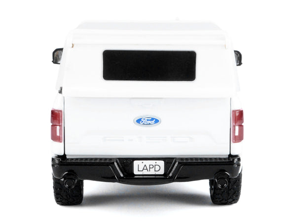 2019 Ford F-150 Lariat Crew Cab Pickup Truck "Los Angeles Police Department Bomb Squad" White "Law Enforcement and Public Service" Series 1/27 Diecast Model Car by Motormax