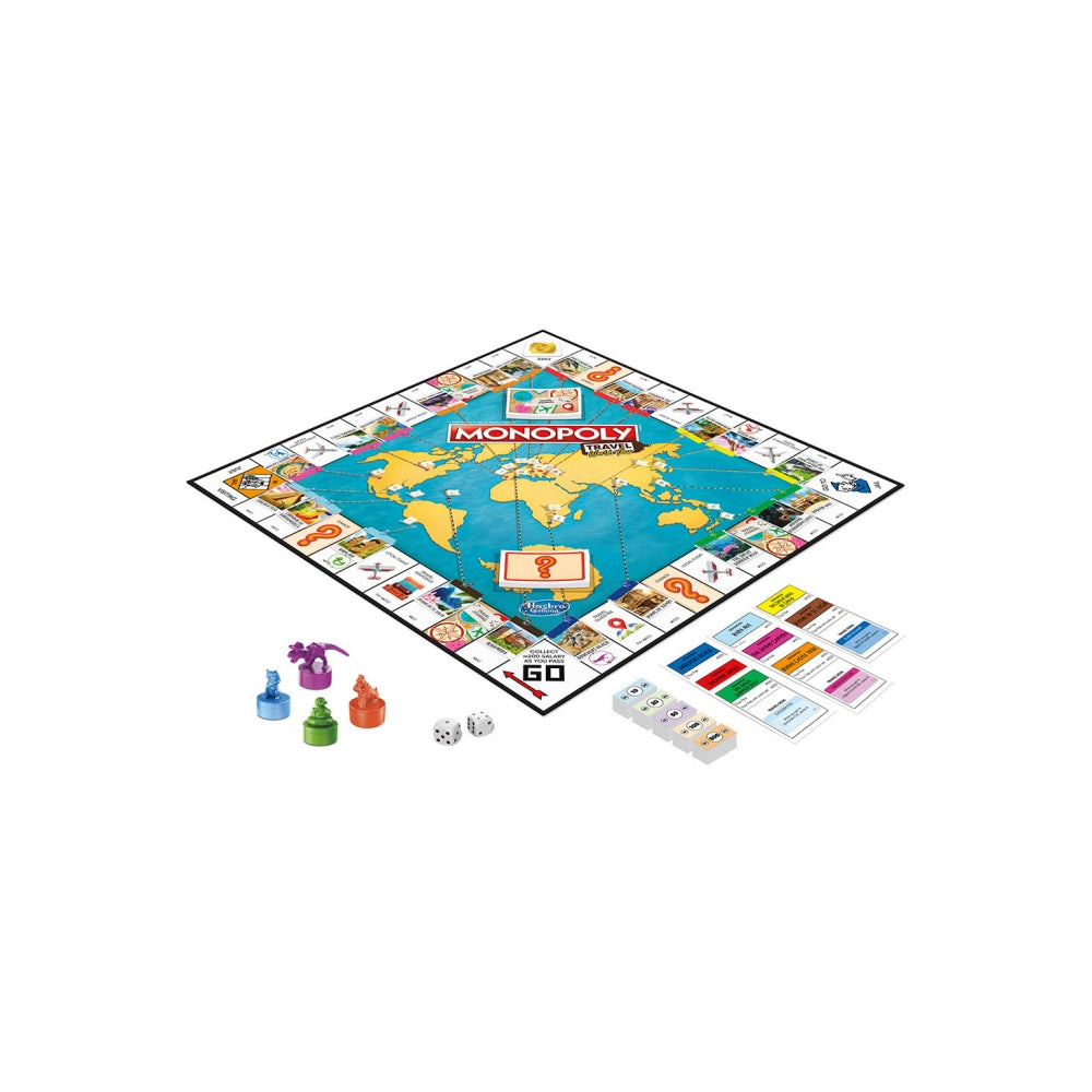 Little Shop of Magic Monopoly: Travel World Tour — Board Game