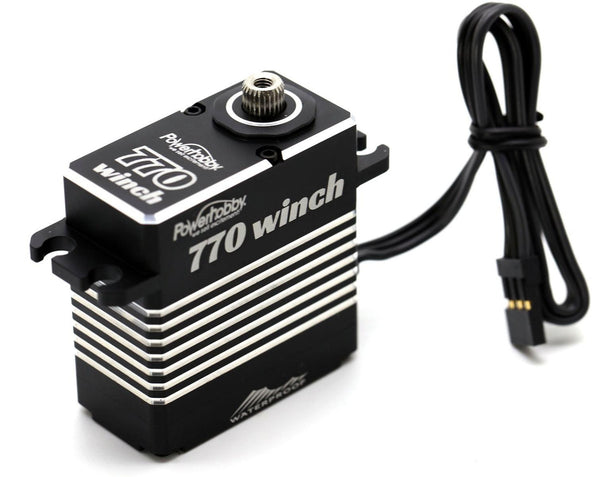 Powerhobby 770 Winch Waterproof Brushless Rock Crawler Servo