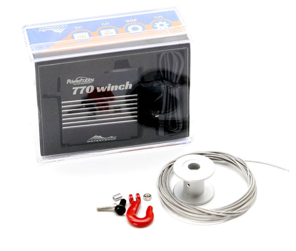 Powerhobby 770 Winch Waterproof Brushless Rock Crawler Servo