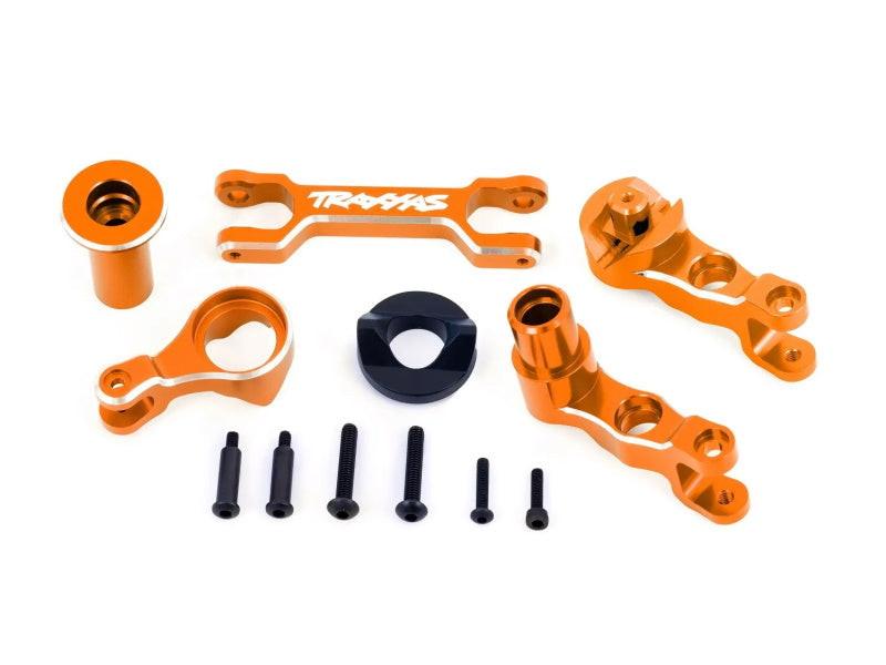 PowerHobby Traxxas 7746-ORNG - Aluminum Steering Bellcranks Orange For X-Maxx
