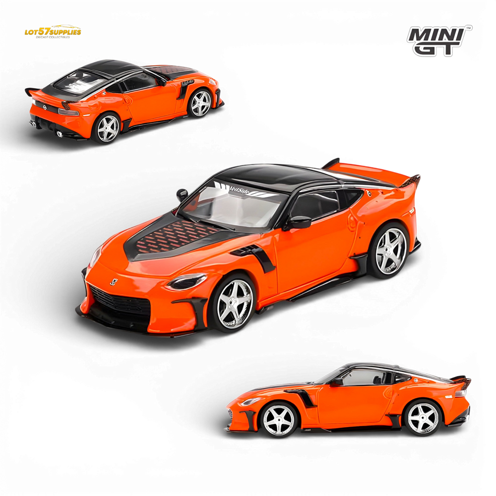 (Pre-Order) Mini-GT Nissan Z VeilSide FFZ400 Orange 1:64