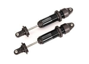 Traxxas 7861A Black Aluminum Medium GTX Shocks (2) XRT