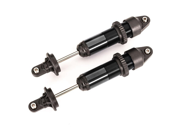 Traxxas 7861A Black Aluminum Medium GTX Shocks (2) XRT