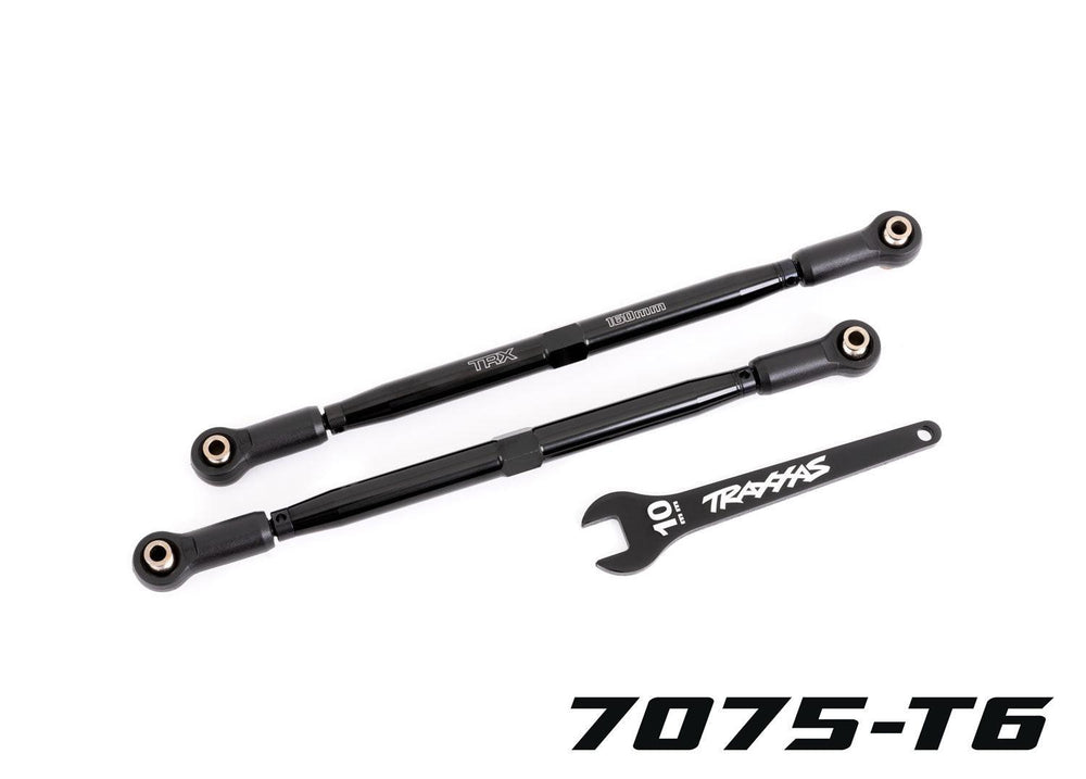 Traxxas 7897A Black 188mm WideMaxx TUBES Aluminum Toe Links X-Maxx XRT