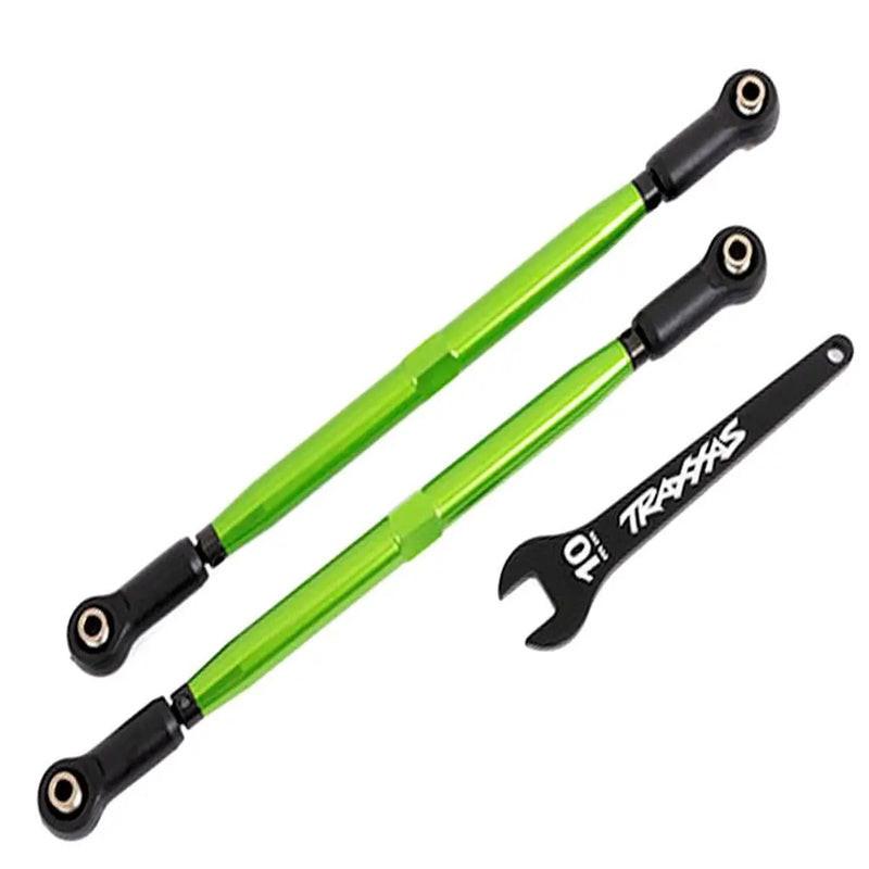 PowerHobby Traxxas TRA7897G X-Maxx WideMaxx Aluminum Front Toe Links (Green) (2) — X-Maxx Parts