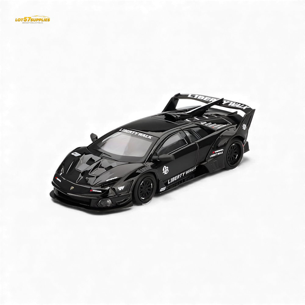 (Pre-Order) Mini GT Lamborghini Murcielago GT Evo Black 1:64