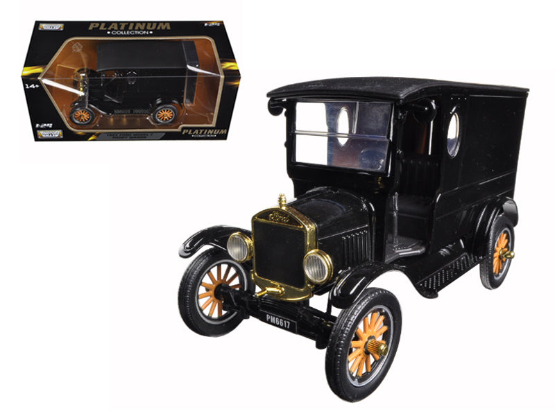1925 Ford Model T Paddy Wagon Black 1/24 Diecast Model Car by Motormax — physical