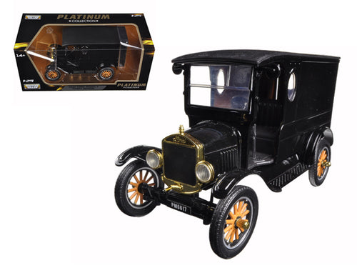 1925 Ford Model T Paddy Wagon Black 1/24 Diecast Model Car by Motormax — physical