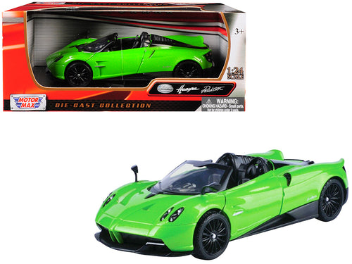 Pagani Huayra Roadster Green 1/24 Diecast Model Car by Motormax — physical