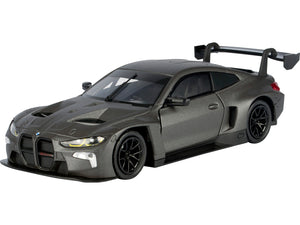 BMW M4 GT3 Matt Black "Timeless Legends" Series 1/24 Diecast Model Car by Motormax