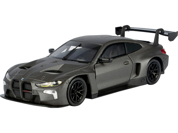 BMW M4 GT3 Matt Black "Timeless Legends" Series 1/24 Diecast Model Car by Motormax