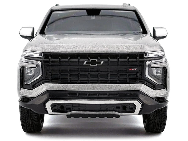2025 Chevrolet Tahoe Z71 Gray Metallic "Timeless Legends" Series 1/24 Diecast Model Car by Motormax