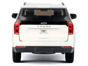 2025 Chevrolet Tahoe Z71 White "Timeless Legends" Series 1/24 Diecast Model Car by Motormax