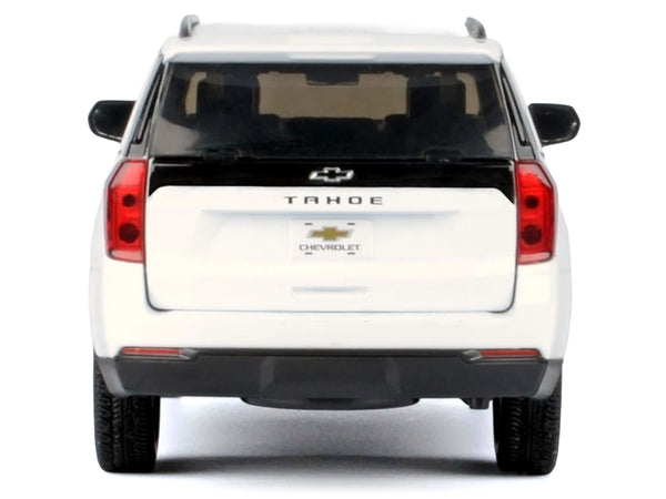 2025 Chevrolet Tahoe Z71 White "Timeless Legends" Series 1/24 Diecast Model Car by Motormax