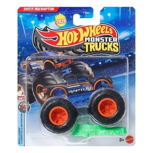 ToyShnip Hot Wheels Monster Trucks 1:64 Scale Vehicle 2026 - Select Vehicle(s) (5393) — Action Figure