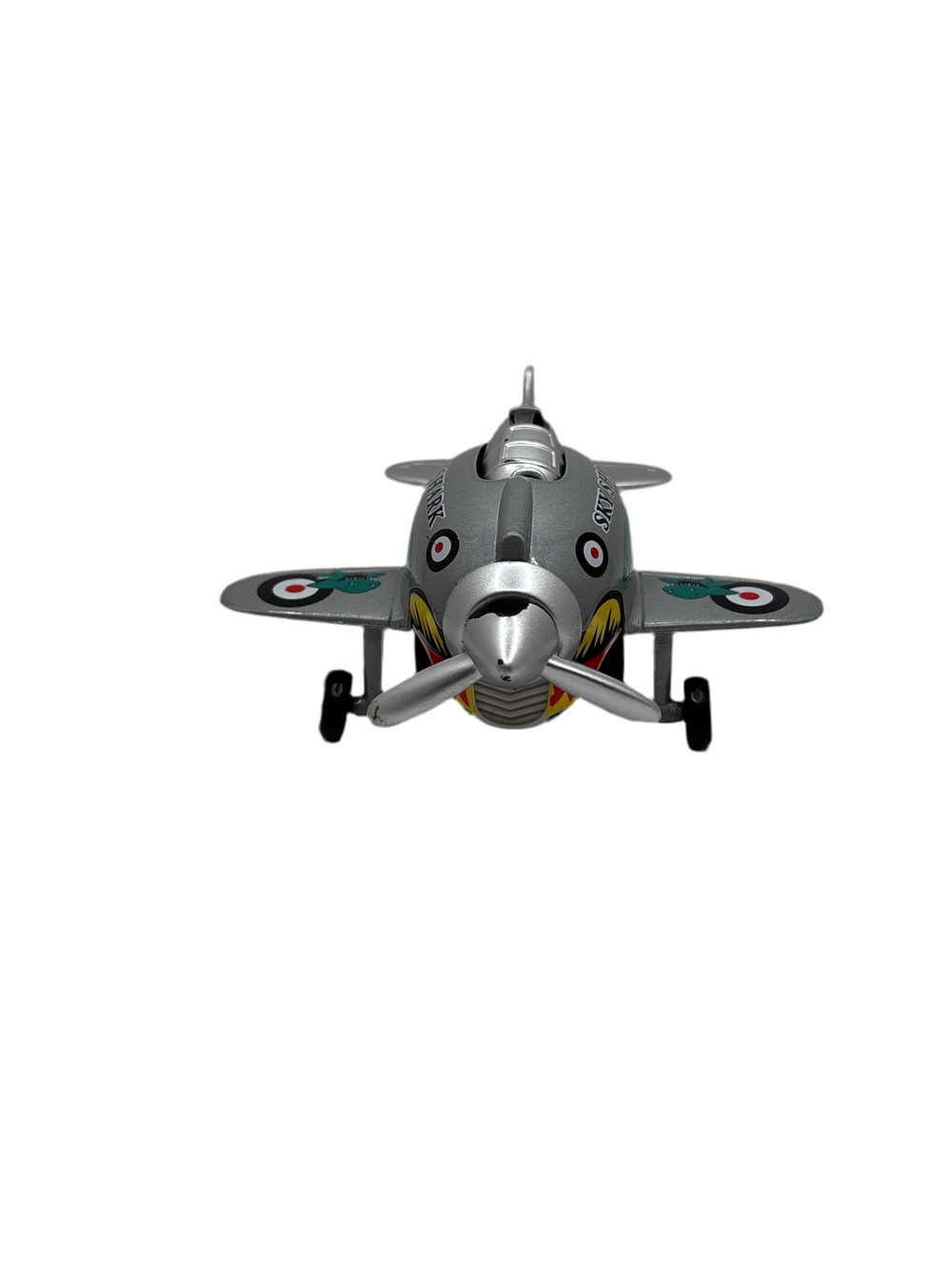 S and E Hobbies and Collectables Junye Toys Sky Shark Diecast Silver